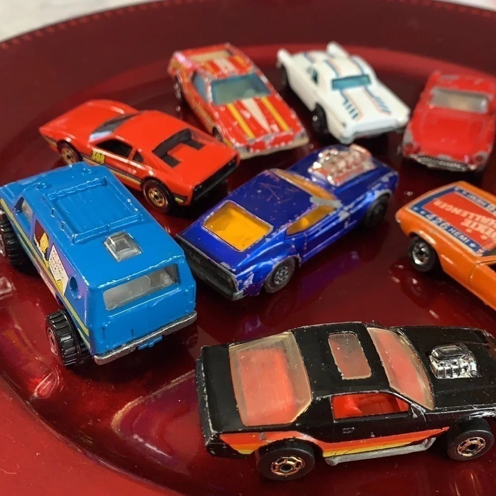 Vintage toys assorted Bundle hot wheels matchbox metal cars